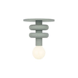 Filomena Extra Small Flush Mount 5", Soft Sage