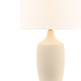 Stroud Medium Table Lamp 22", Beige