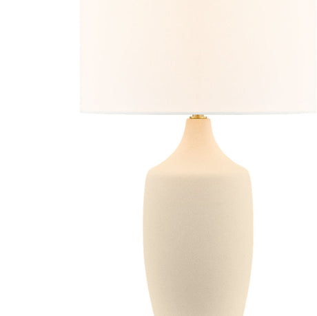 Stroud Medium Table Lamp 22", Beige