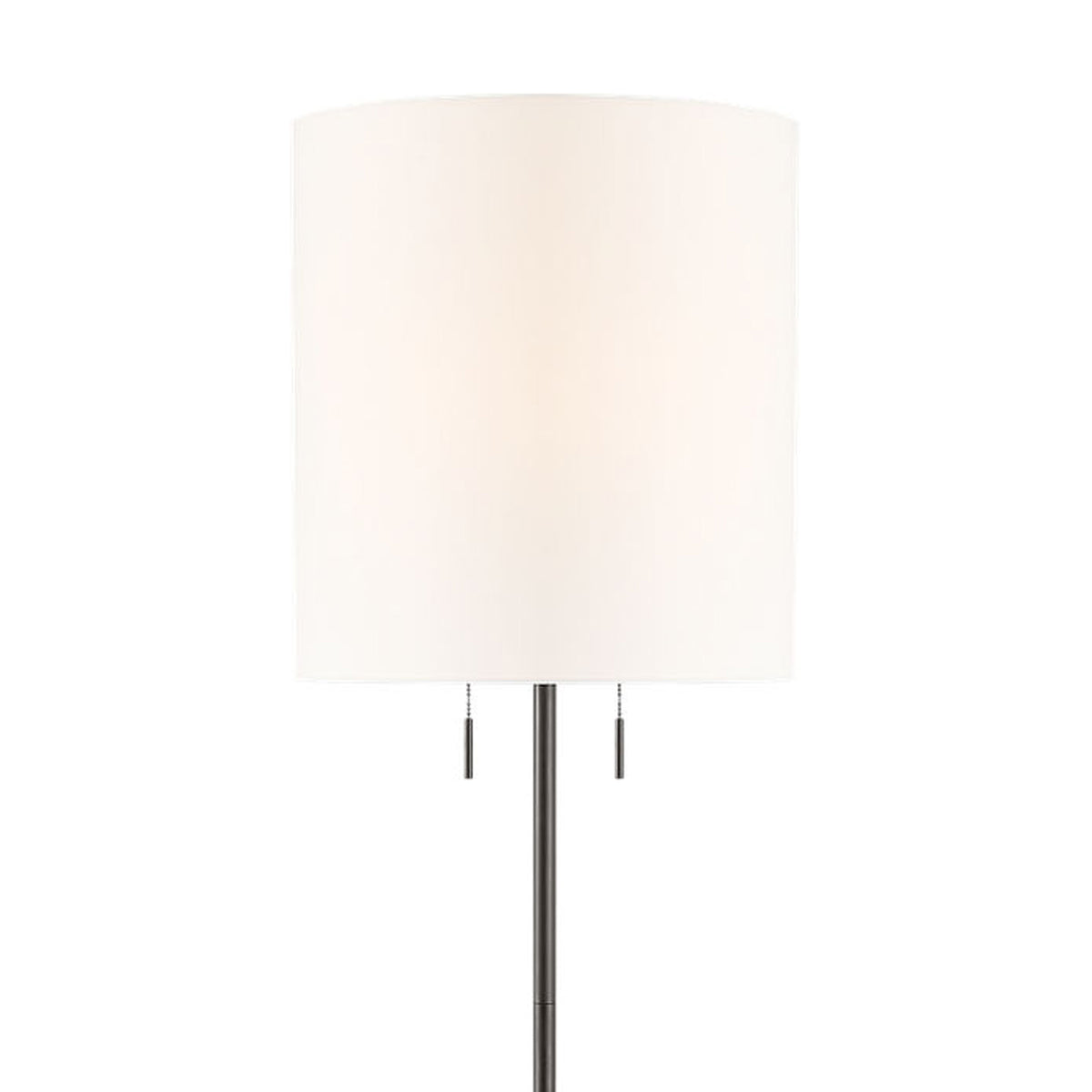 Stroud Floor Lamp 62", Aged Iron and Thyme