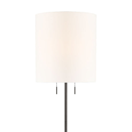 Stroud Floor Lamp 62", Aged Iron and Thyme
