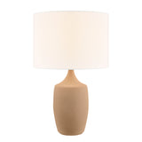 Stroud Large Table Lamp 27", Terracotta