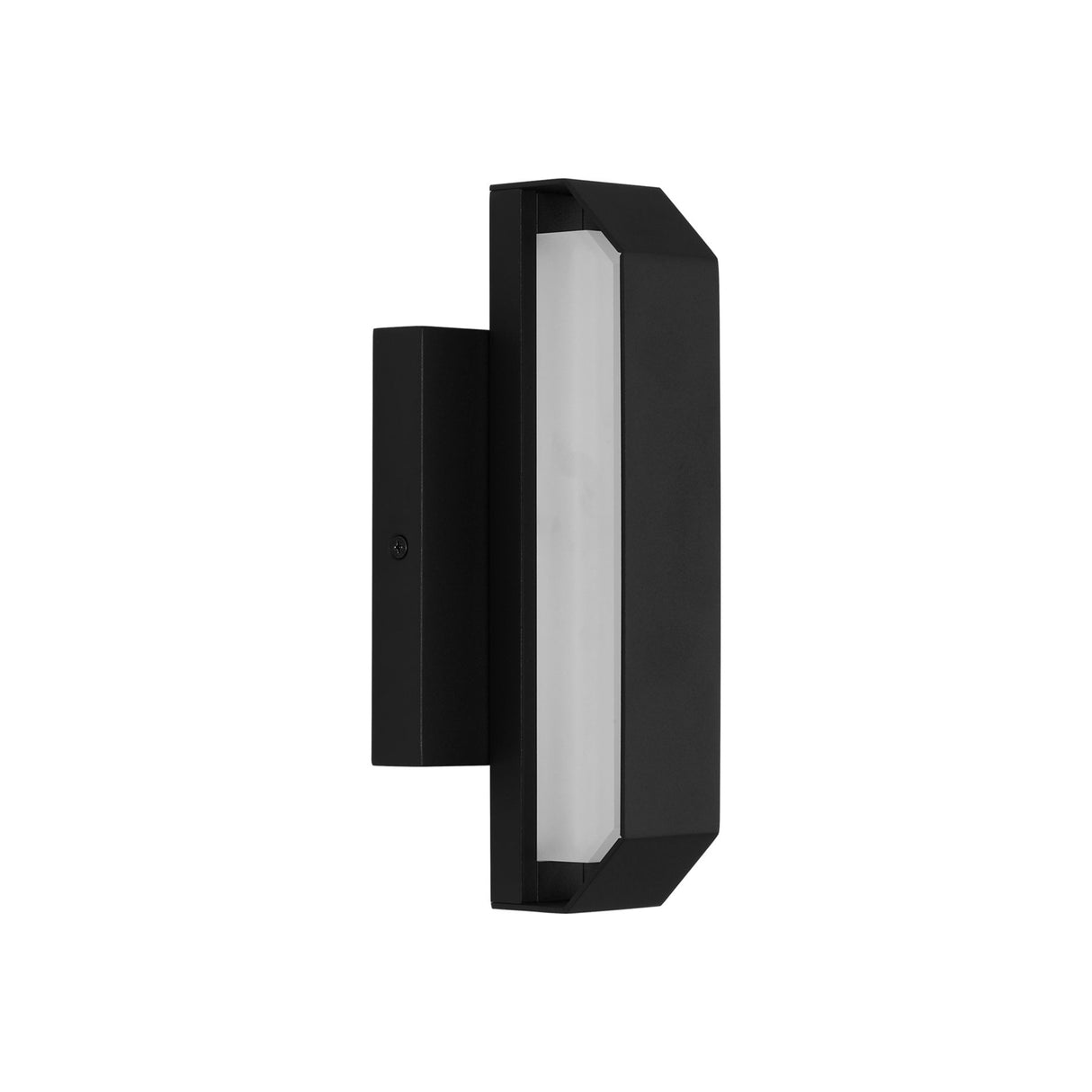 Godfrey LED Outdoor Wall Light, Small 10", Textured Black
