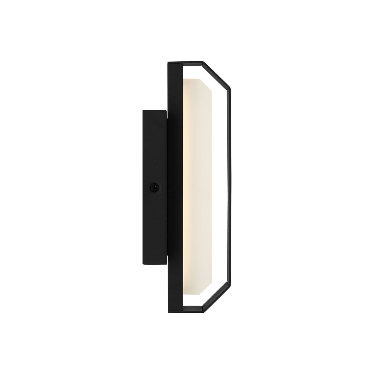 Godfrey LED Outdoor Wall Light, Small 10", Textured Black