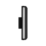 Godfrey LED Outdoor Wall Light, Medium 18", Textured Black