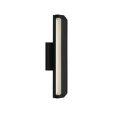 Godfrey LED Outdoor Wall Light, Medium 18", Textured Black