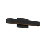 Godfrey LED Outdoor Wall Light, Medium 18", Textured Black