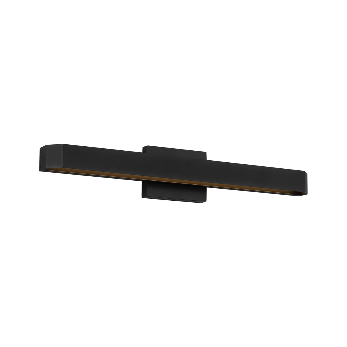 Godfrey LED Outdoor Wall Light, Large 26", Textured Black