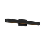 Godfrey LED Outdoor Wall Light, Large 26", Textured Black