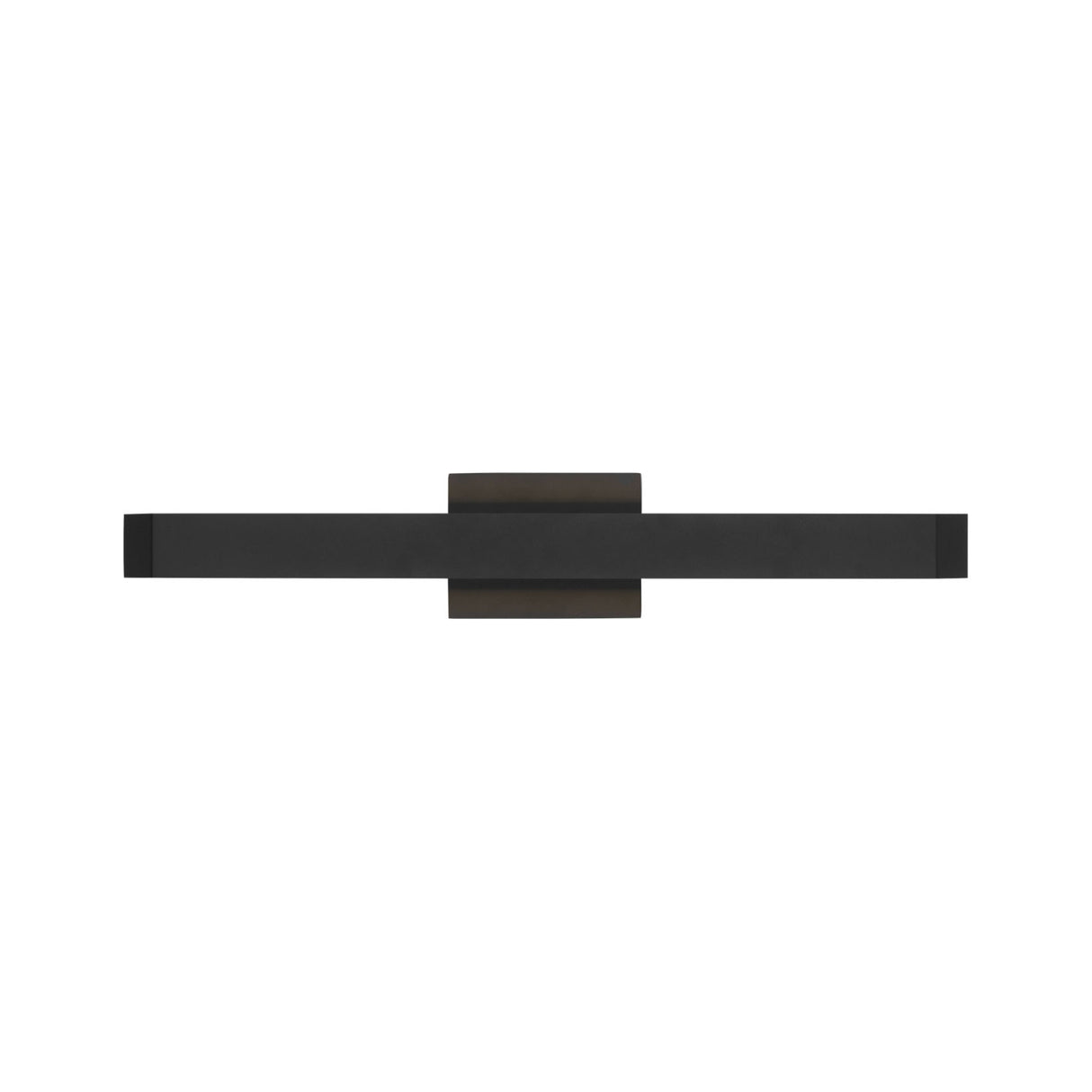 Godfrey LED Outdoor Wall Light, Large 26", Textured Black