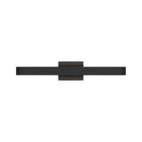 Godfrey LED Outdoor Wall Light, Large 26", Textured Black