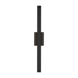 Godfrey LED Outdoor Wall Light, Extra Large 34", Textured Black