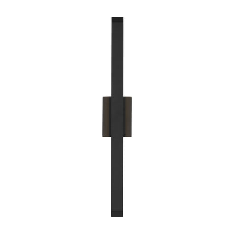 Godfrey LED Outdoor Wall Light, Extra Large 34", Textured Black