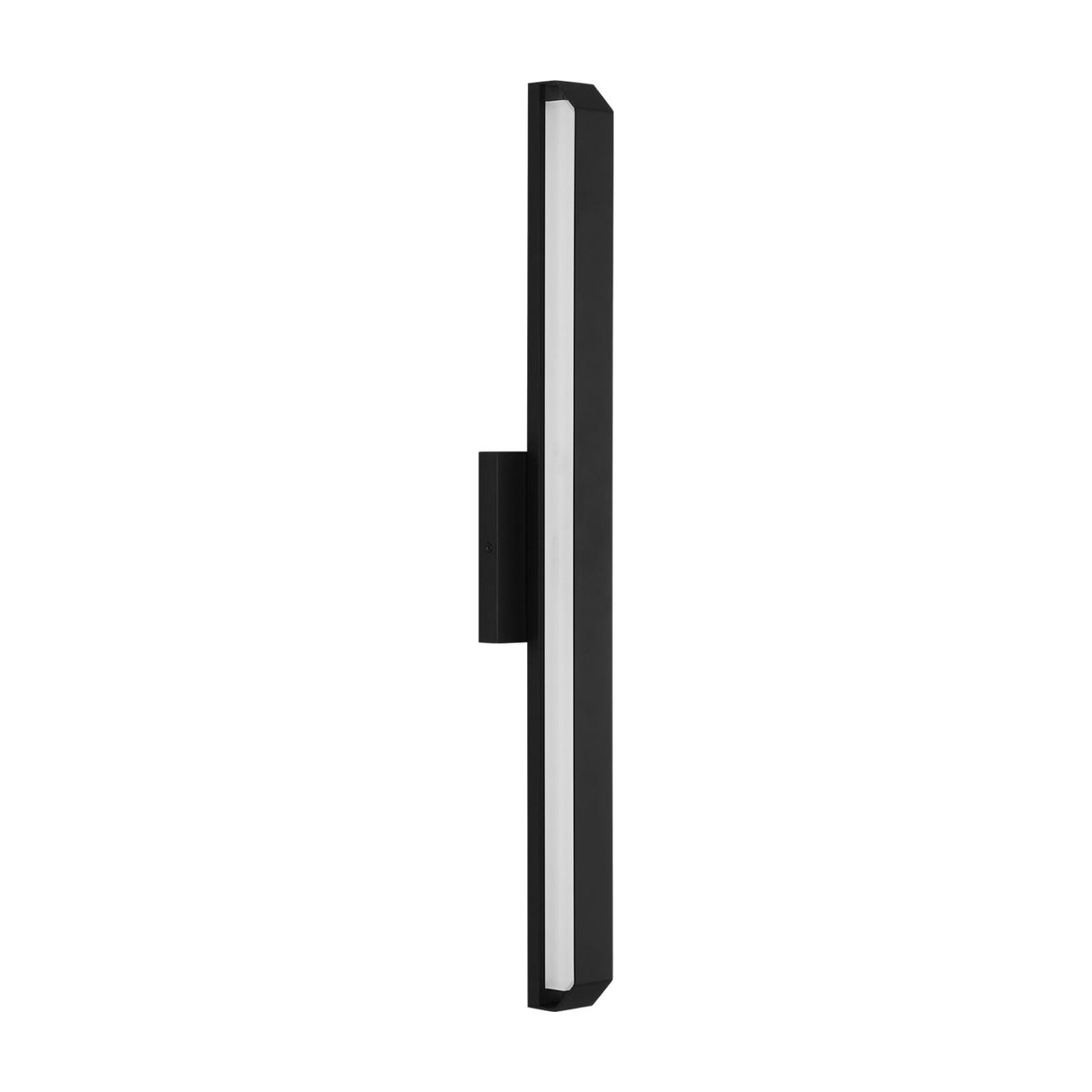 Godfrey LED Outdoor Wall Light, Extra Large 34", Textured Black