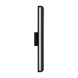 Godfrey LED Outdoor Wall Light, Extra Large 34", Textured Black
