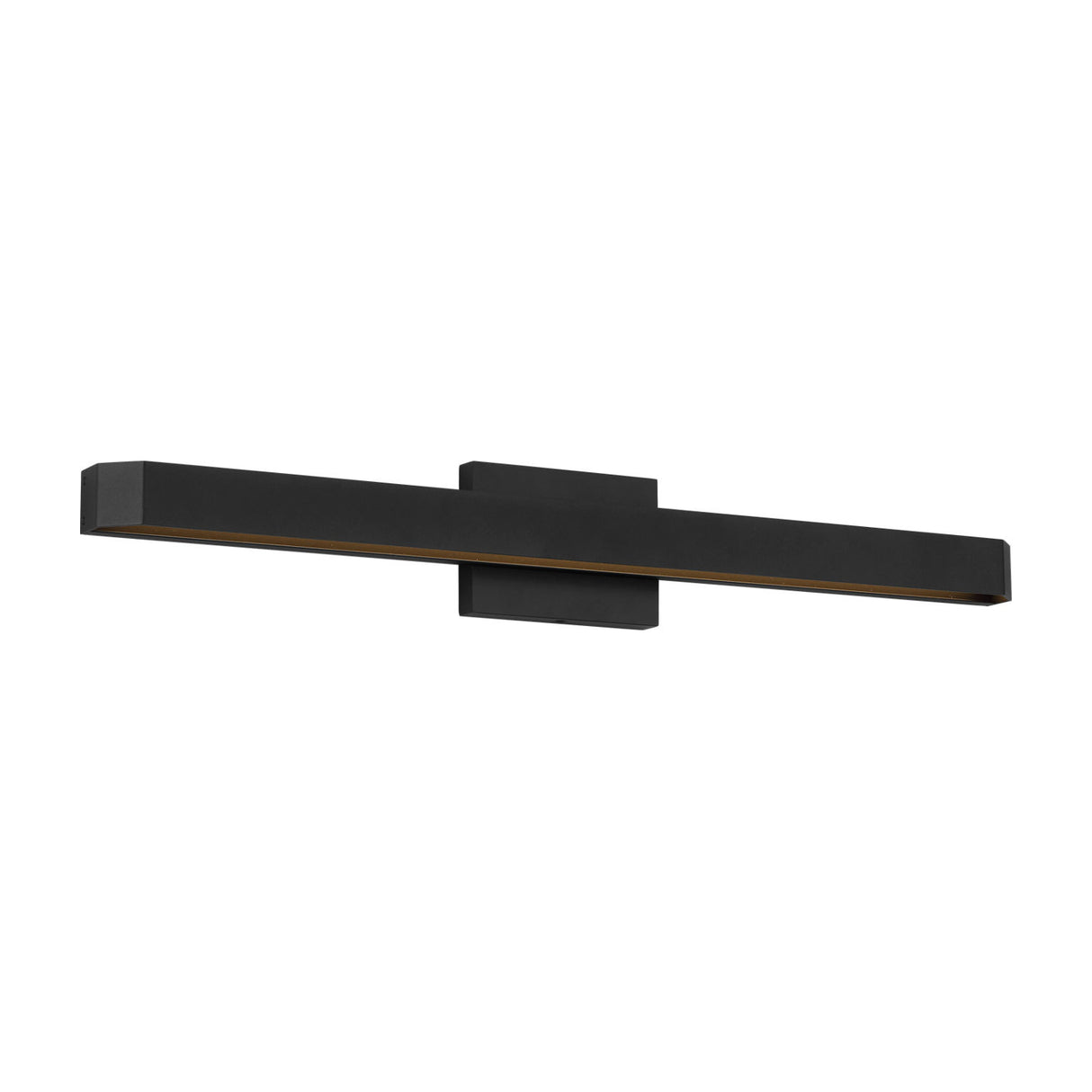 Godfrey LED Outdoor Wall Light, Extra Large 34", Textured Black