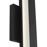 Godfrey LED Outdoor Wall Light, Extra Large 34", Textured Black