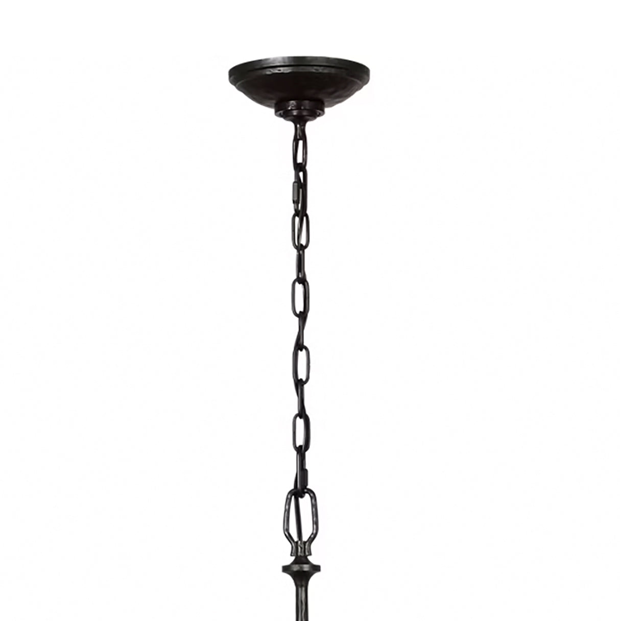 Davina 5 Light Chandelier 36", Aged Iron