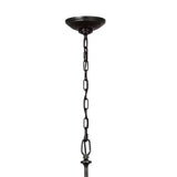 Davina 5 Light Chandelier 36", Aged Iron