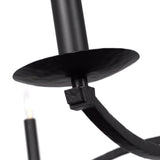 Davina 6 Light Chandelier 48", Aged Iron