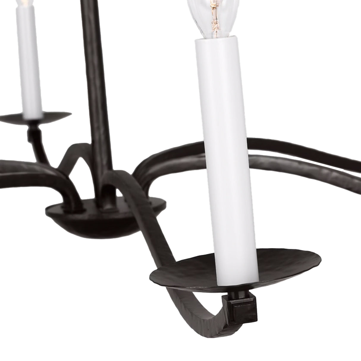 Davina 6 Light Chandelier 48", Aged Iron