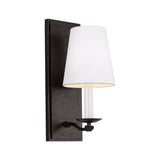 Davina Wall Sconce 12", Aged Iron