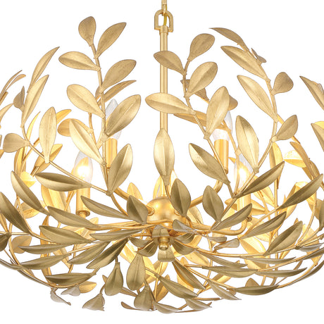 Alison Chandelier 23", Antique Gold