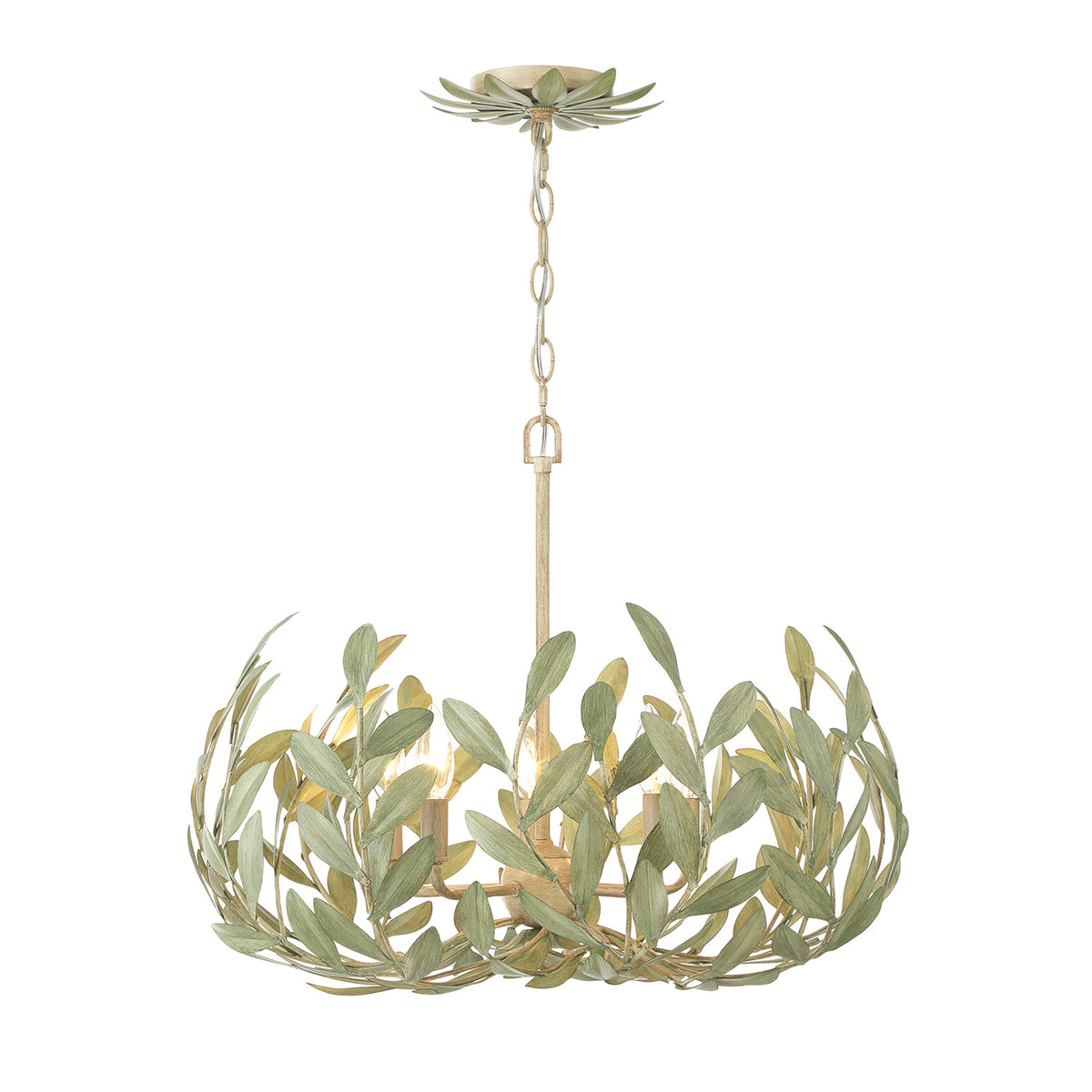 Alison Chandelier 23", Antique Sage