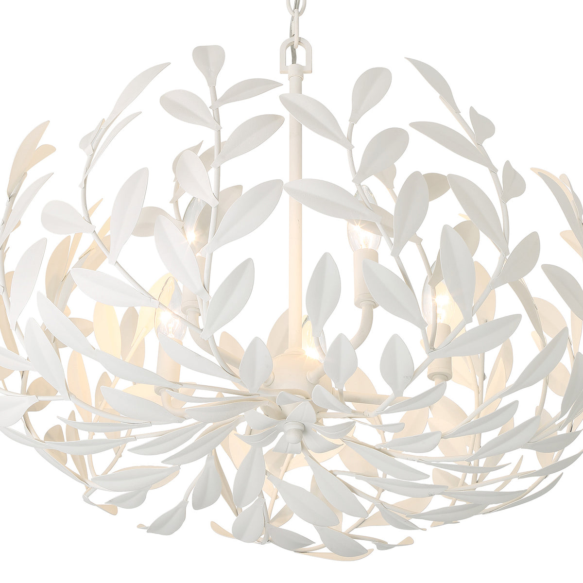 Alison Chandelier 23", Matte White