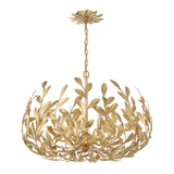 Alison Chandelier 27", Antique Gold