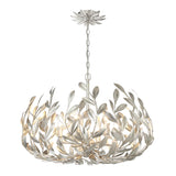 Alison Chandelier 27", Antique Silver