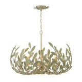 Alison Chandelier 27", Antique Sage