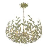 Alison Chandelier 27", Antique Sage