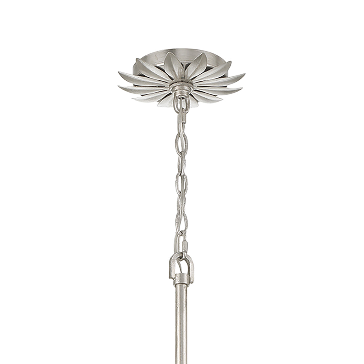Alison Chandelier 27", Antique Silver