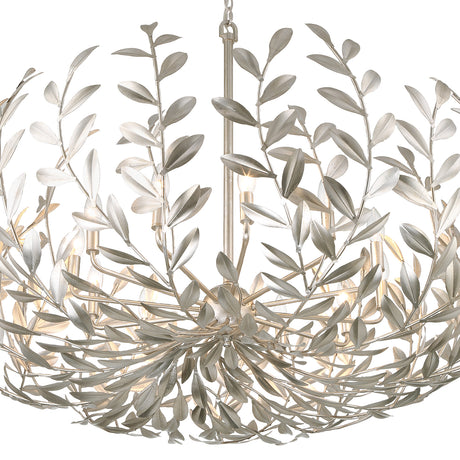 Alison Chandelier 42", Antique Silver