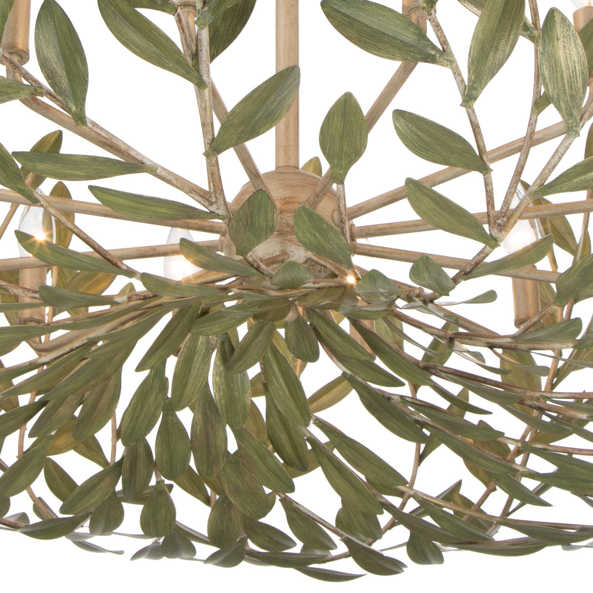 Alison Chandelier 42", Antique Sage