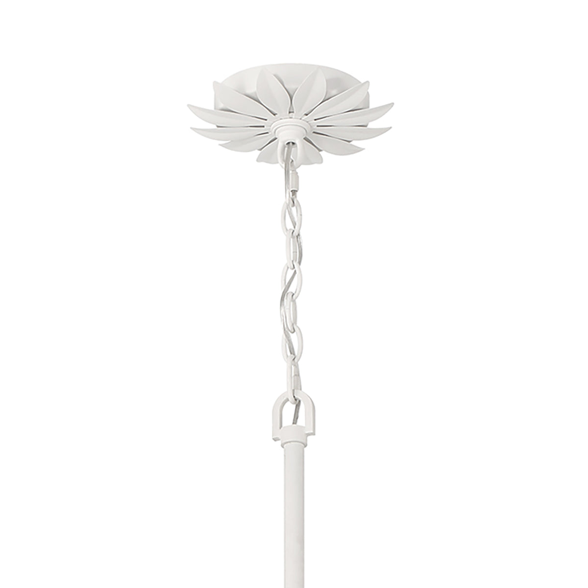 Alison Chandelier 23", Matte White
