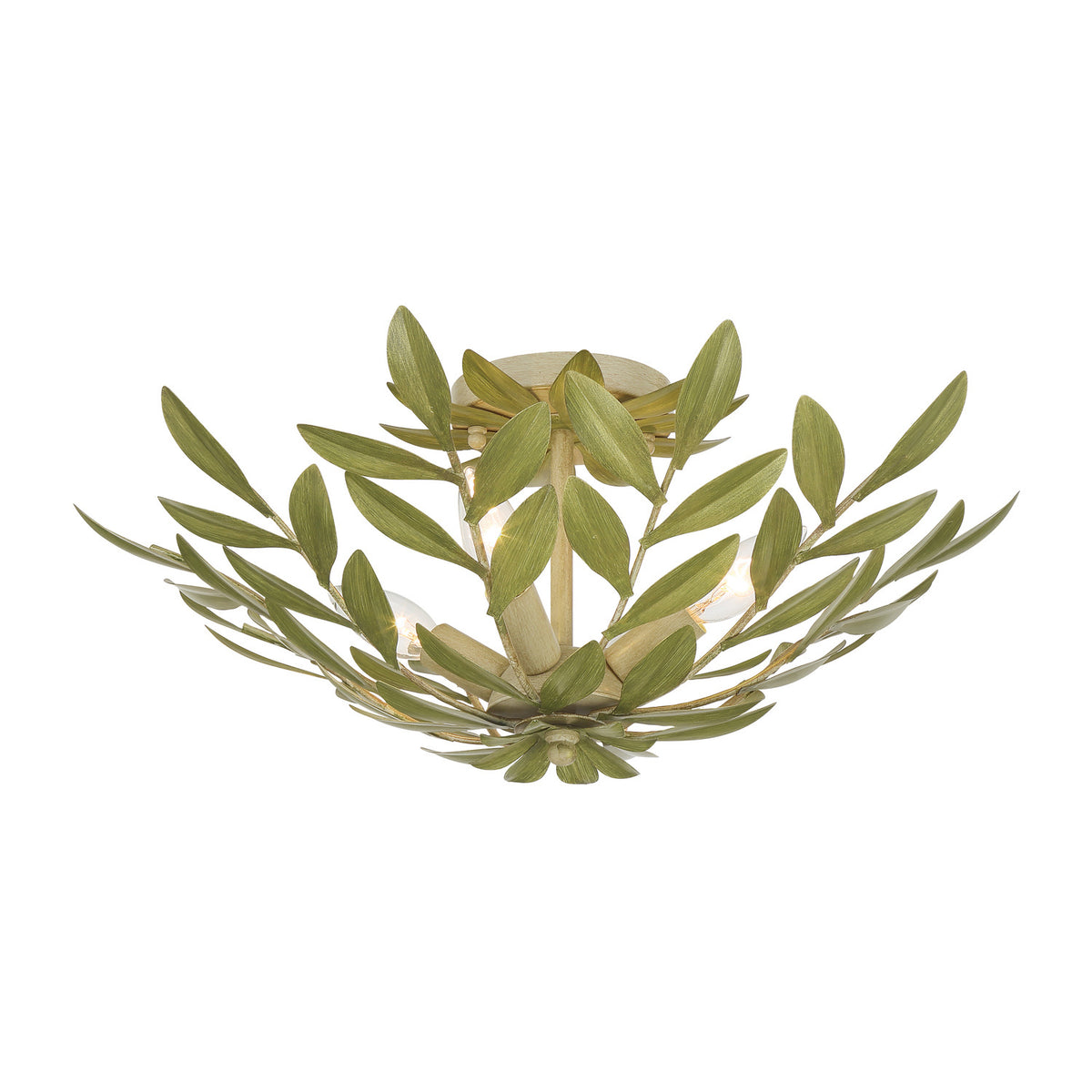 Alison Semi-Flush 21", Antique Sage