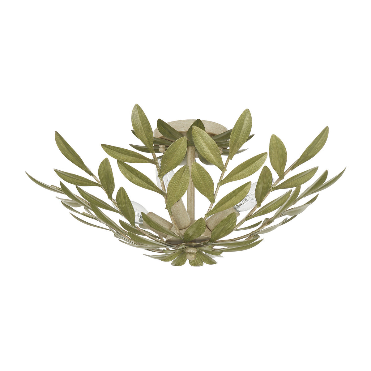 Alison Semi-Flush 21", Antique Sage