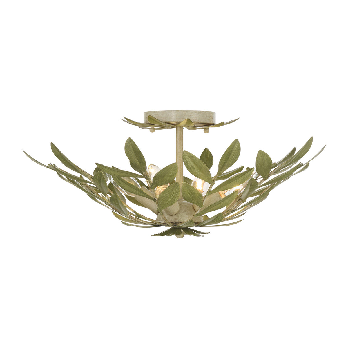 Alison Semi-Flush 21", Antique Sage