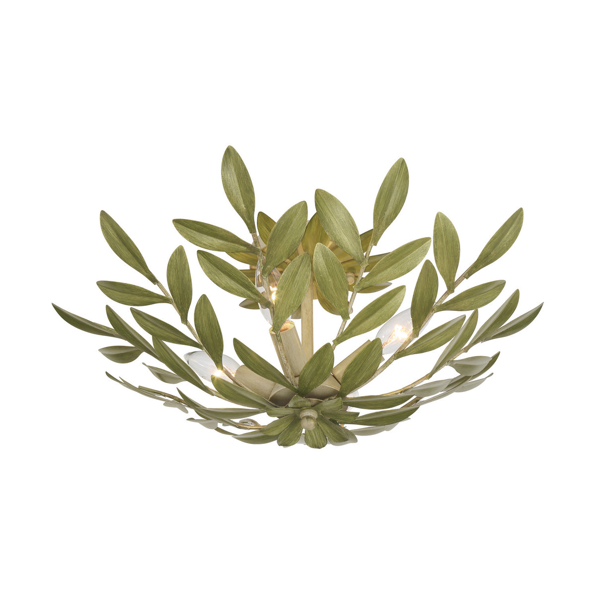 Alison Semi-Flush 21", Antique Sage