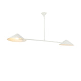 Concord 2 Light Linear Pendant 58", Antique White