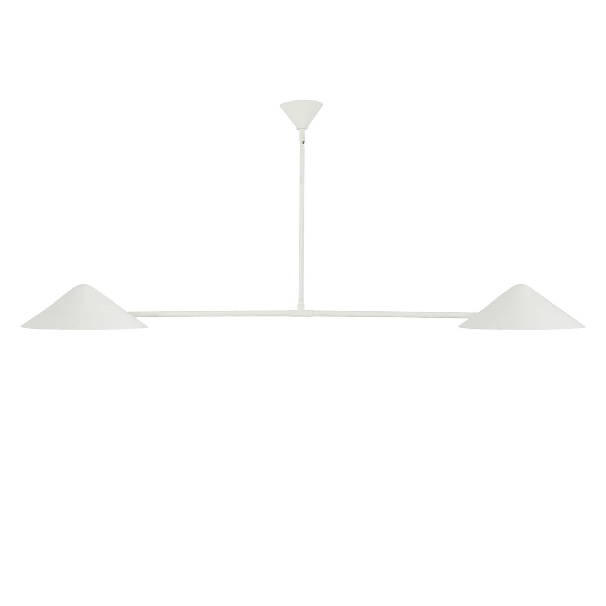 Concord 2 Light Linear Pendant 58", Antique White