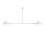 Concord 2 Light Linear Pendant 58", Antique White