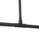 Concord 2 Light Linear Pendant 58", Brushed Brass and Matte Black