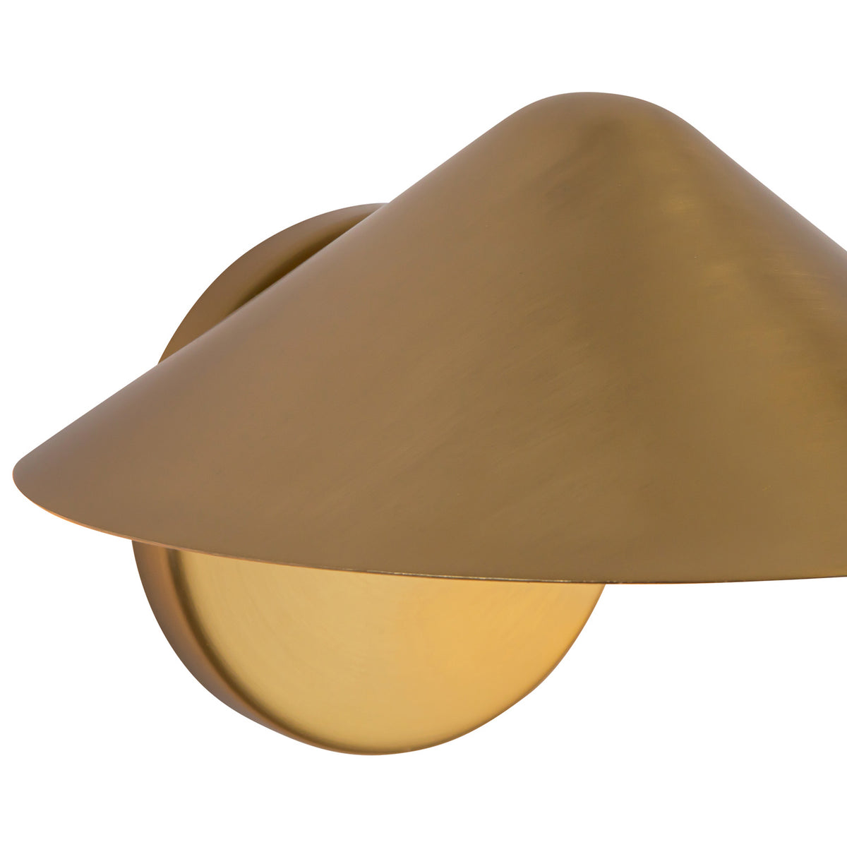 Concord Wall Sconce 6", Brushed Brass