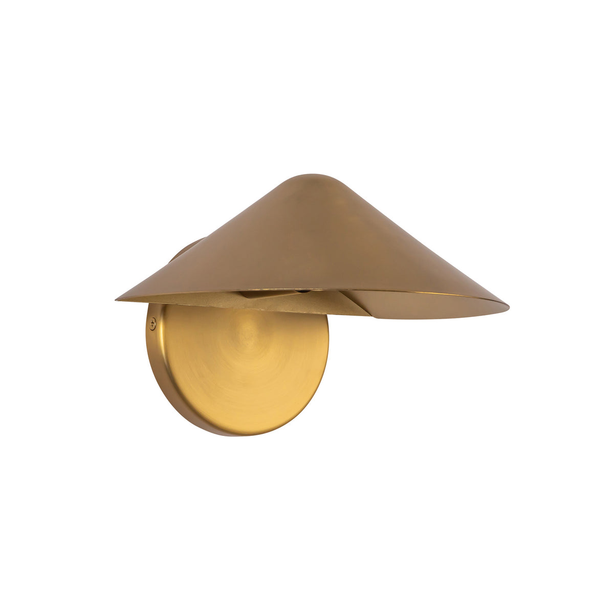 Concord Wall Sconce 6", Brushed Brass