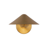 Concord Wall Sconce 6", Brushed Brass