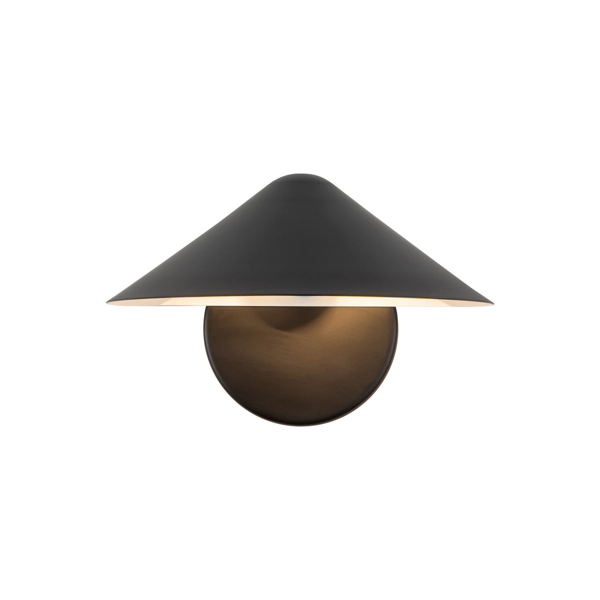 Concord Wall Sconce 6", Matte Black