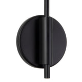 Concord Swing Arm Wall Sconce, Matte Black